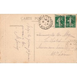 Carte postale ancienne Route de Saint-Laurent-du-Pont – Entrée du Désert