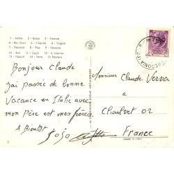 CPM Souvenir d'Italie carte multivues années 1970