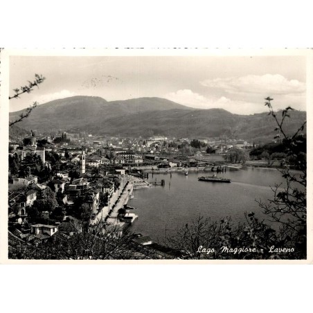 Lago Maggiore Laveno Italie carte postale CPSM vue générale