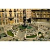 Palermo Piazza Pretoria Sicile carte postale moderne fontaine