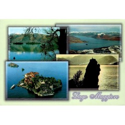 Lago Maggiore Italie Îles Borromées carte postale moderne multivues
