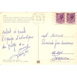 CPM Bari vue aérienne Fiera del Levante 1973