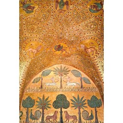 Palerme Palazzo dei Normanni Salle de Roger mosaïques Sicile carte postale moderne