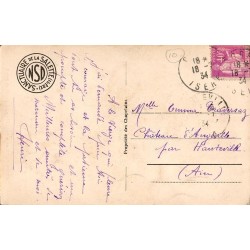 Carte postale ancienne Notre-Dame de La Salette – La Vierge en pleurs