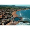 CPM Cattolica panorama aérien du littoral et du port en Émilie-Romagne Italie