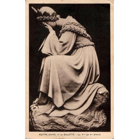 Notre Dame de la Salette - La Vierge en pleur