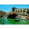 CPM Venise Pont du Rialto Ponte di Rialto Italie carte circulée