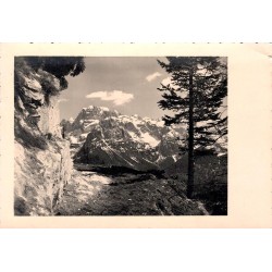 CPSM Gruppo di Brenta Rifugio 5 Laghi Lago Ritorto Dolomites Italie carte postale circulée