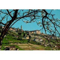 CPSM Bergamo Città Alta Lombardie Italie carte postale circulée 1980