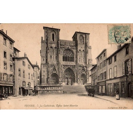VIENNE - LA CATEDRALE - EGLISE SAINT MAURICE