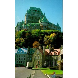 CPM Bas de la Ville Québec Château Frontenac Canada