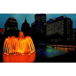 CPM Place du Canada de nuit Montréal Québec Canada