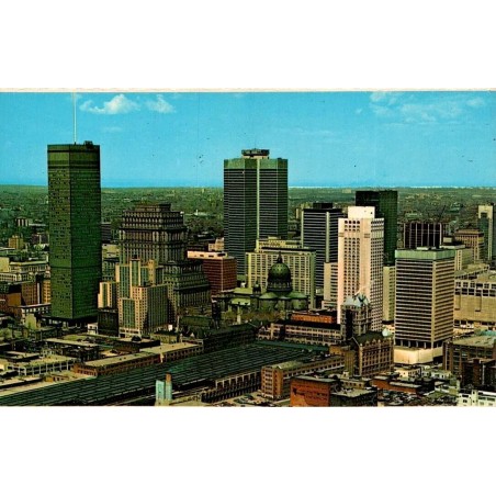 CPM panorama centre-ville Montréal Québec Canada gratte-ciel