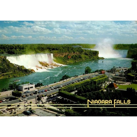 CPM Niagara Falls Ontario Canada vue panoramique des chutes