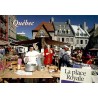 CPM Québec Place Royale marché à l'ancienne religieuse cergière