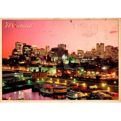 CPM Montréal Vieux-Port centre-ville nuit Québec Canada