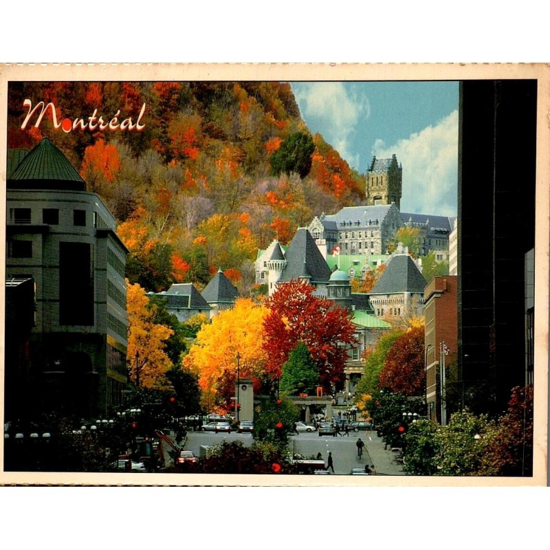 CPM Montréal Université McGill mont Royal automne Québec Canada