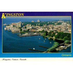 CPM Kingston Ontario vue aérienne port LaSalle Causeway Canada