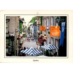 CPM Québec Les Lumières du Petit Champlain rue historique Canada