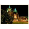 CPM Ottawa Château Laurier architecture illuminée de nuit Ontario Canada