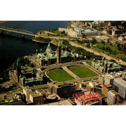 CPM Ottawa Parlement du Canada vue aérienne Ontario Canada Colline du Parlement