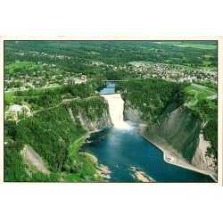CPM Parc de la Chute Montmorency vue aérienne Québec Canada