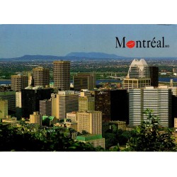 CPM Montréal Belvédère du Mont-Royal vue centre-ville Québec Canada