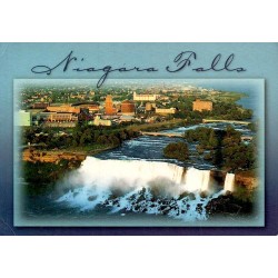 CPM Niagara Falls Ontario Canada vue aérienne des Horseshoe Falls