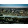 CPM Montréal vue aérienne île Sainte-Hélène Biosphère Vieux-Port Québec Canada