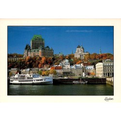 CPM Ville de Québec Vieux Québec automne Château Frontenac