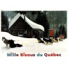CPM Québec chiens de traîneau huskies chalet neige Canada