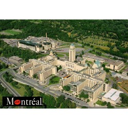 CPM Montréal vue aérienne Université de Montréal Québec Canada