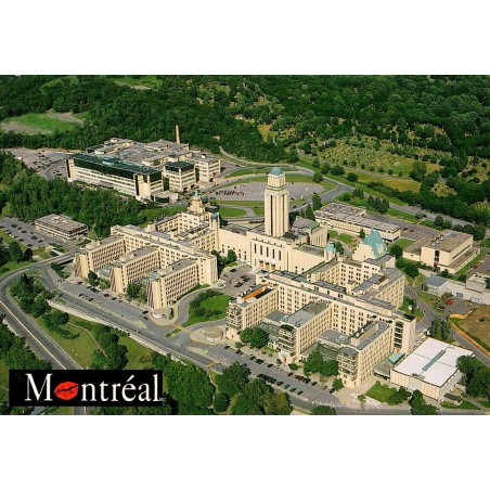 CPM Montréal vue aérienne Université de Montréal Québec Canada
