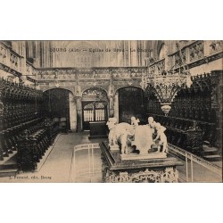 BOURG (Ain) - Eglise de Brou - Le Choeur