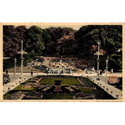 CPSM Horloge Fleurie d'Ostende dans le parc Léopold en Belgique