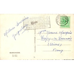 CPSM Blankenberge Le Pier Belgique 1952