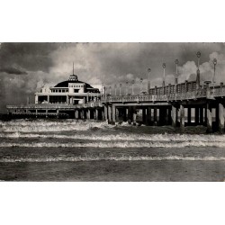 CPSM du Pier de Blankenberge en Belgique avec cachet touristique de 1959