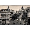 CPSM de l'Avenue de Keyzer et de la Gare Centrale d'Anvers en Belgique