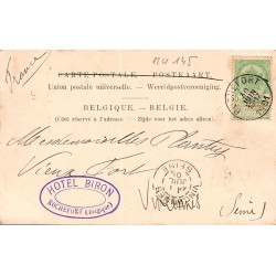 CPA Rochefort Gare royale d'Ardenne Belgique