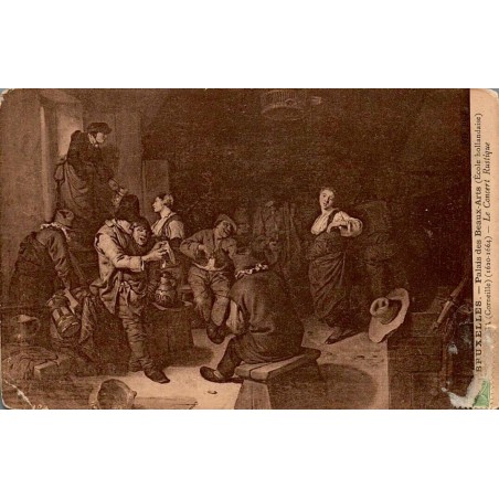CPA Bruxelles Palais des Beaux-Arts Le Concert Rustique Corneille Bega