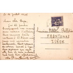 Carte postale ancienne Massif de la Grande Chartreuse – Route de Frou