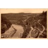 CPA Bouillon vue panoramique de la Semois et des Routes de France avec double affranchissement belge