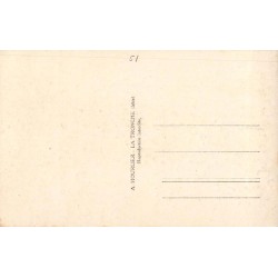 Carte postale ancienne La Grande Ruine – Vue du col Roche Faurio