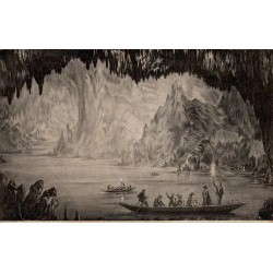 CPA Grottes de Han Lac d'Embarquement Han-sur-Lesse Belgique circulée