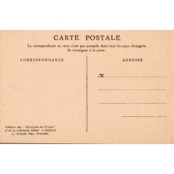Carte postale ancienne Grenoble – Exposition Houille Blanche & chalet de la pisciculture