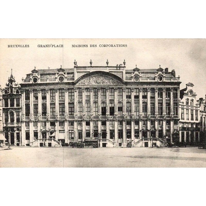 CPA Bruxelles Grand-Place Maisons des Corporations Belgique