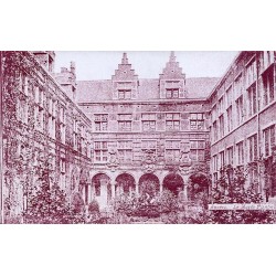 CPA Anvers Musée Plantin-Moretus cour intérieure Belgique