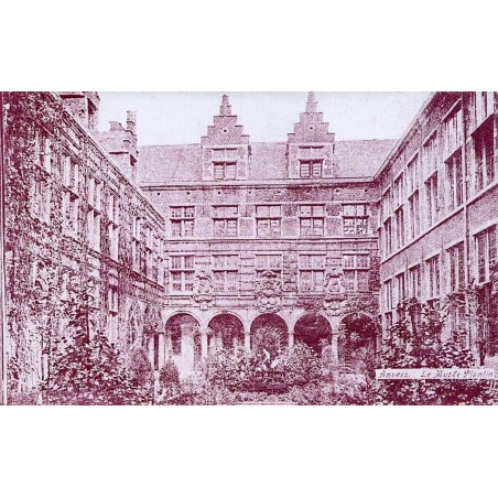 CPA Anvers Musée Plantin-Moretus cour intérieure Belgique