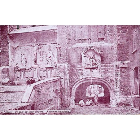 CPA Anvers Ancienne Boucherie du Vieil Anvers Belgique