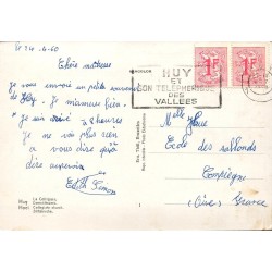 CPSM Huy Collégiale Notre-Dame Belgique